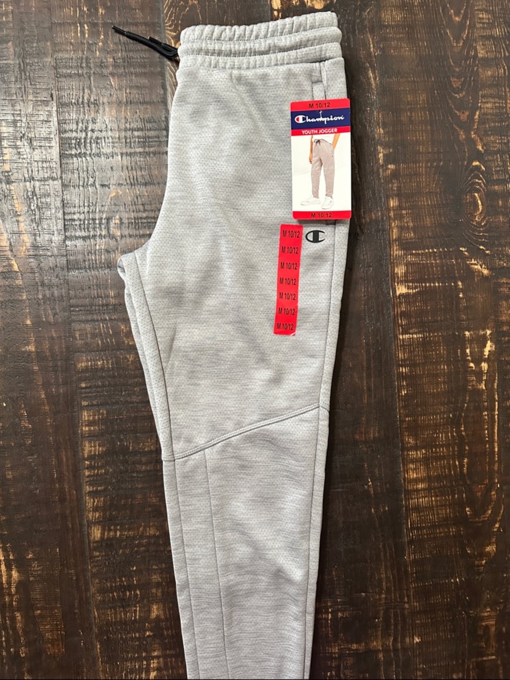 Champion Light Gray Youth Joggers